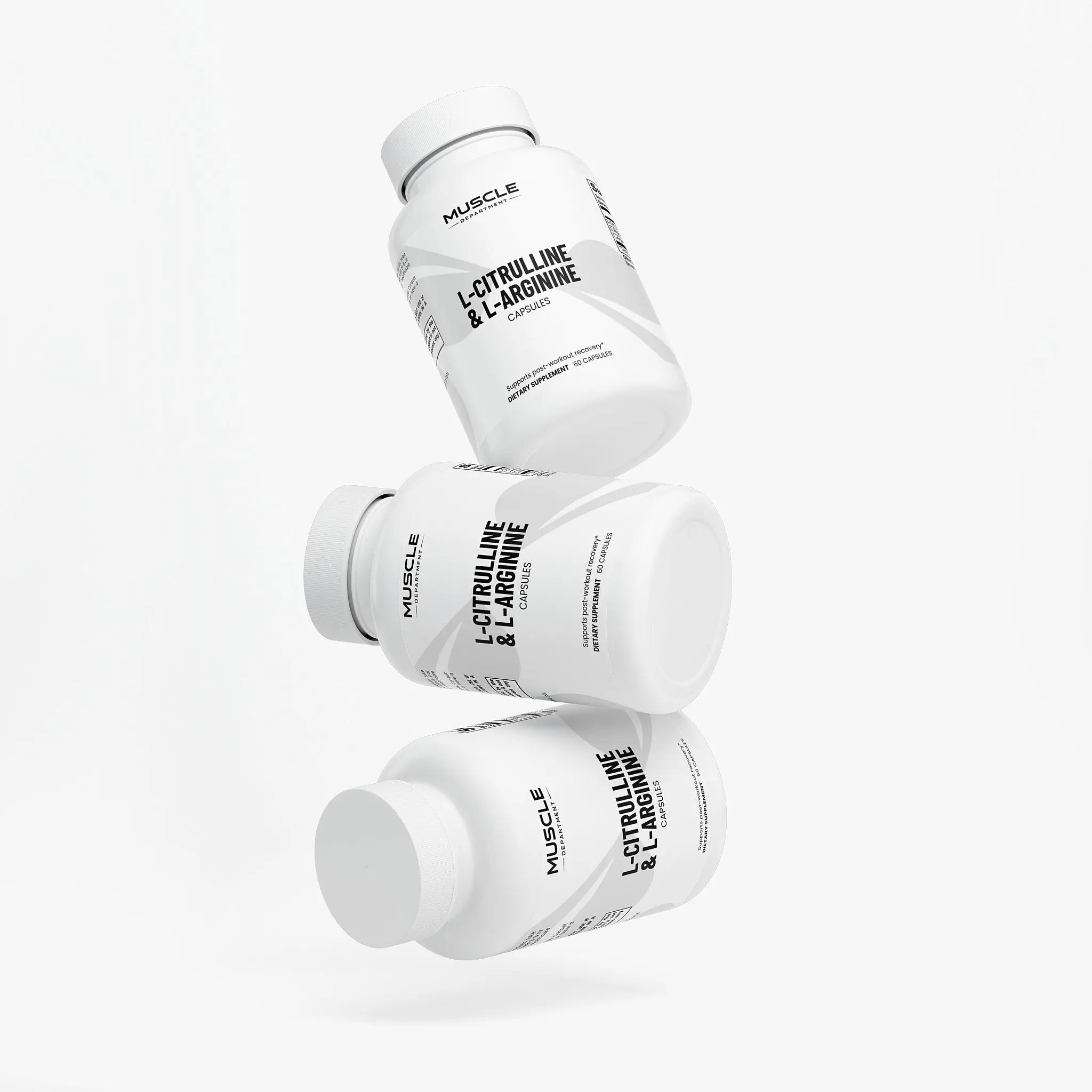 L-Citrulline & L-Arginine Amino Acid Capsules  Muscle Department