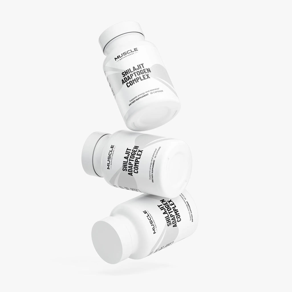 Shilajit Adaptogen Capsules  Muscle Department