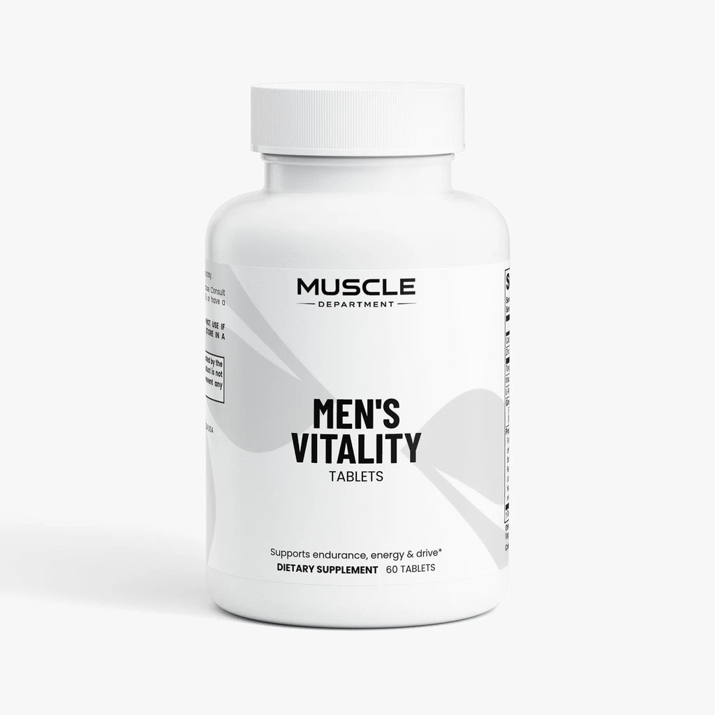 Men’s Plant-Based Herbal Supplement  Muscle Department