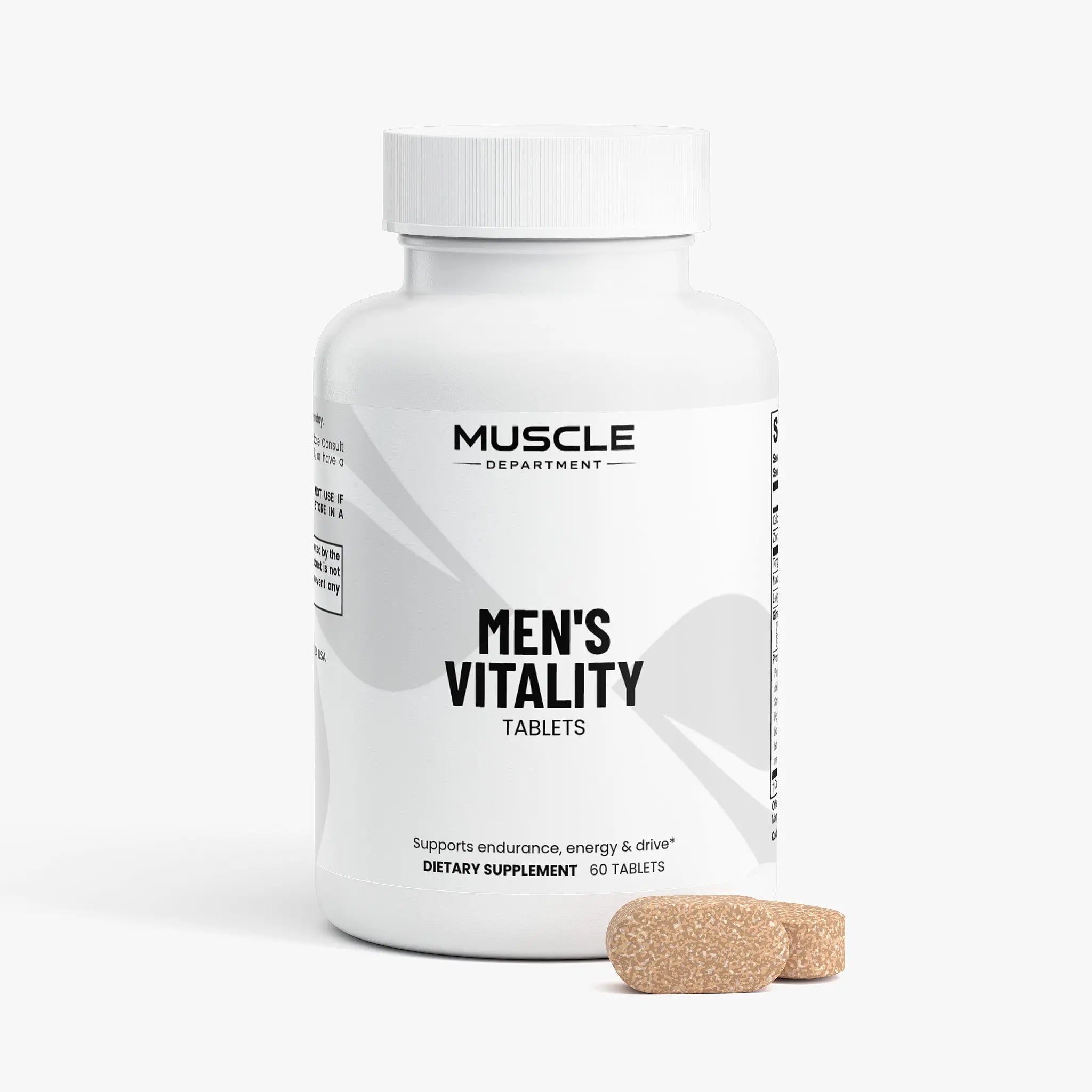 Men’s Plant-Based Herbal Supplement  Muscle Department
