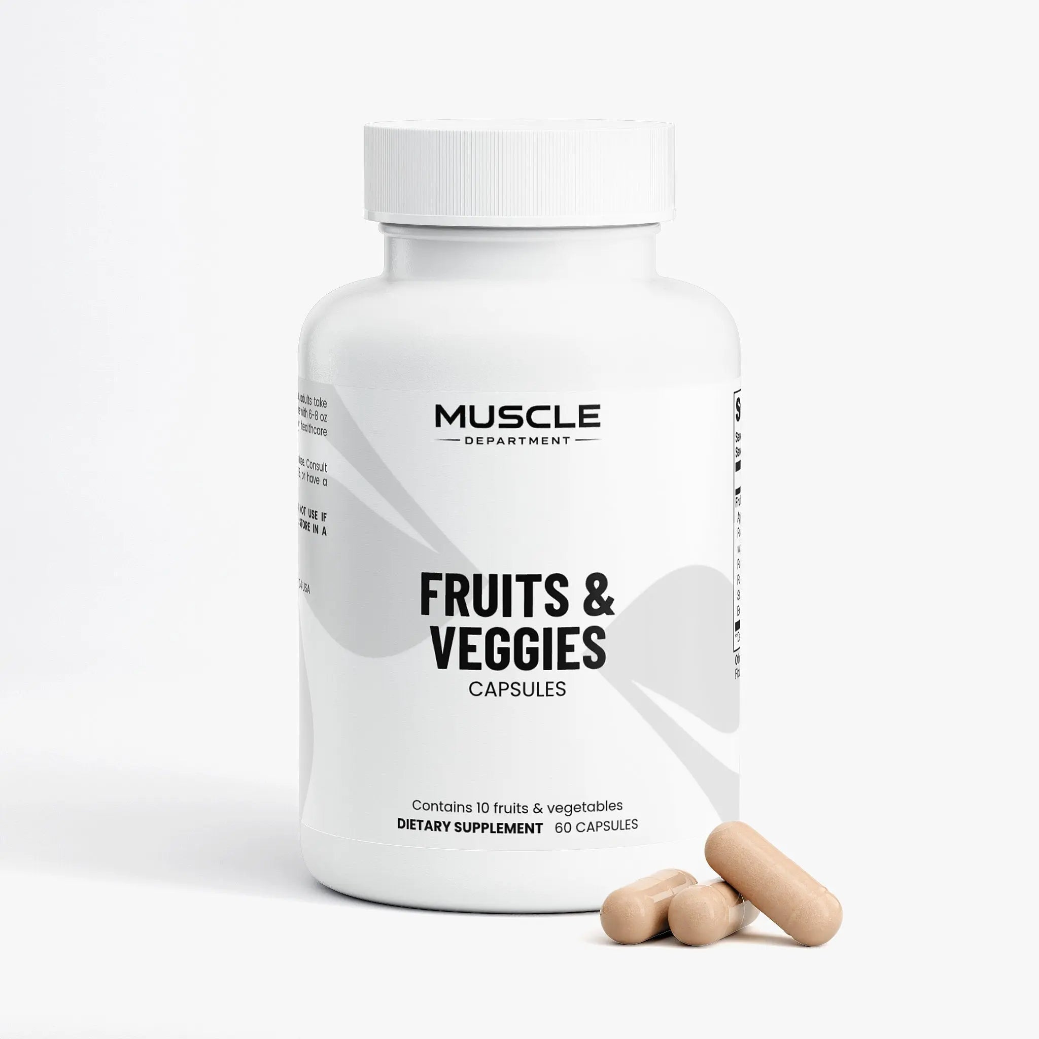 Whole-Food Fruit & Vegetable Capsules  Muscle Department