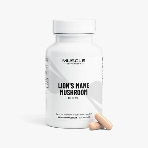 Lion's Mane Mushroom Capsules  Muscle Department