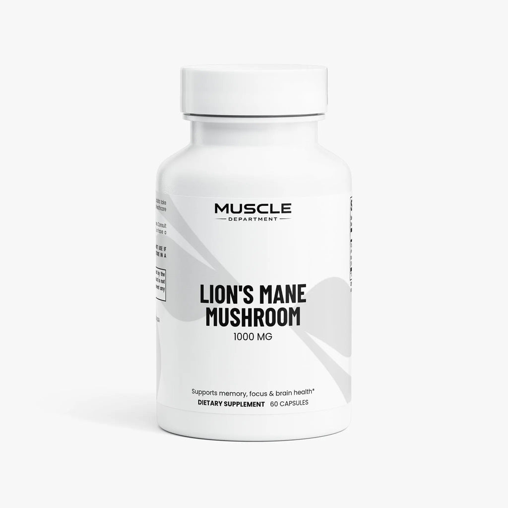 Lion's Mane Mushroom Capsules  Muscle Department