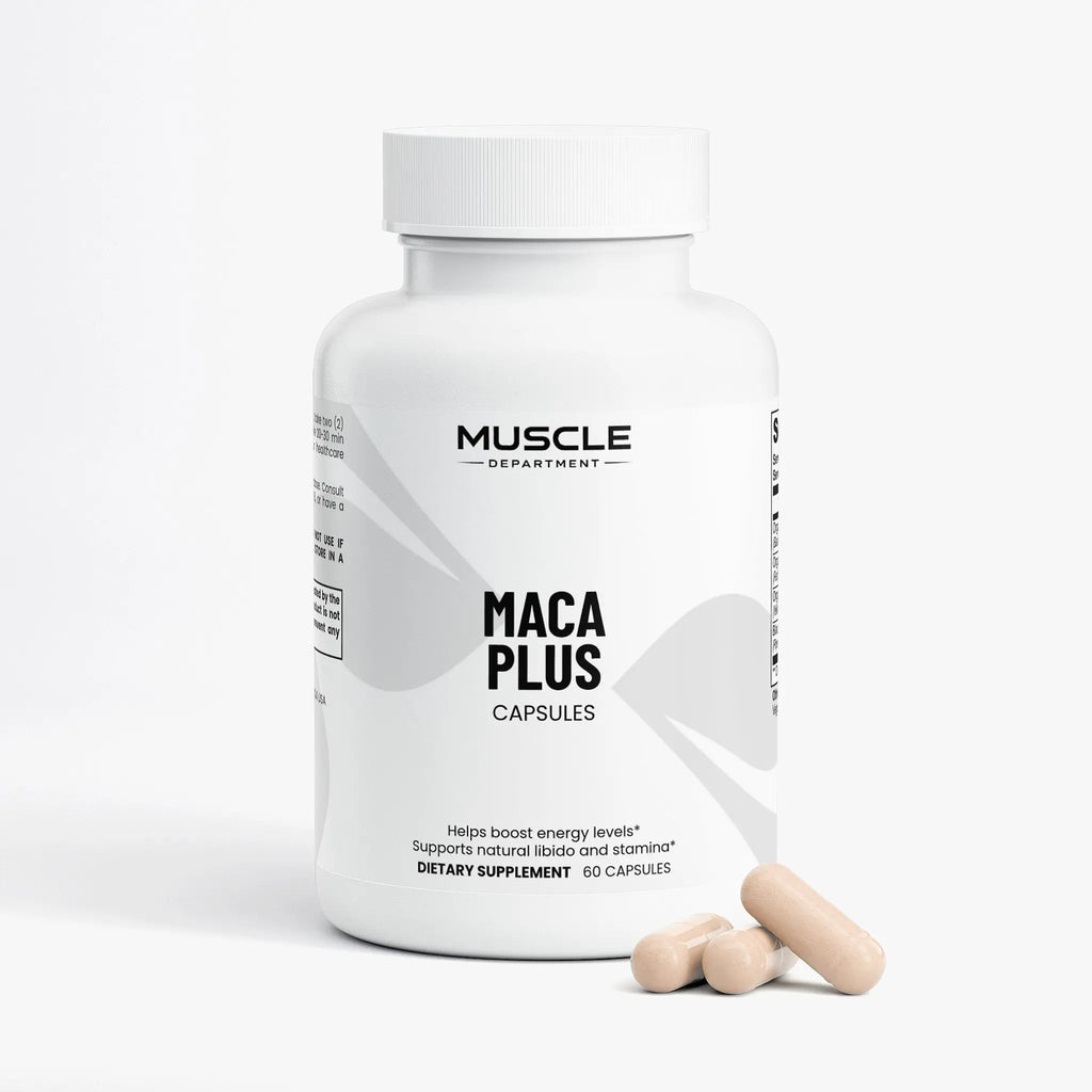 Organic Maca Root Capsules  Muscle Department