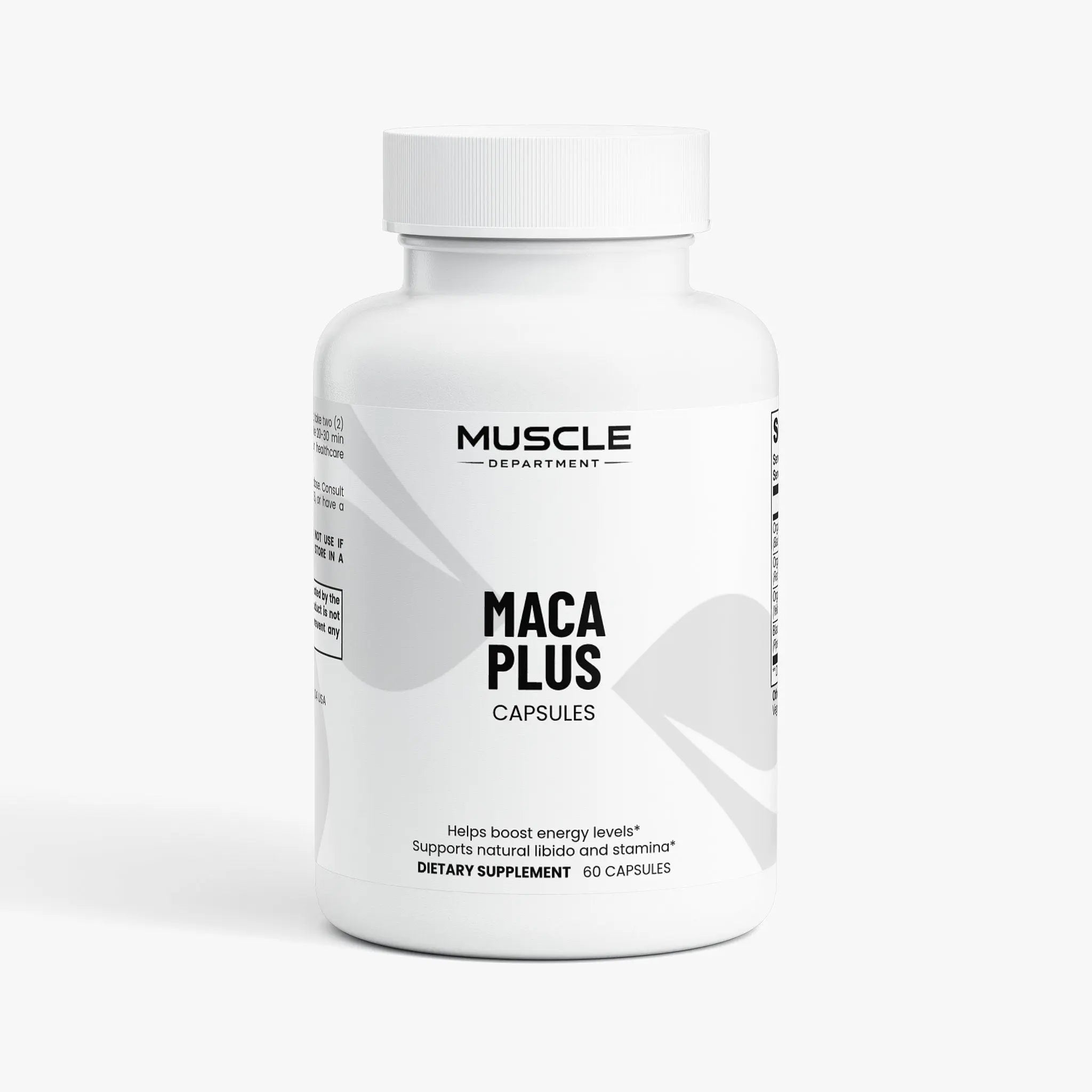 Organic Maca Root Capsules  Muscle Department