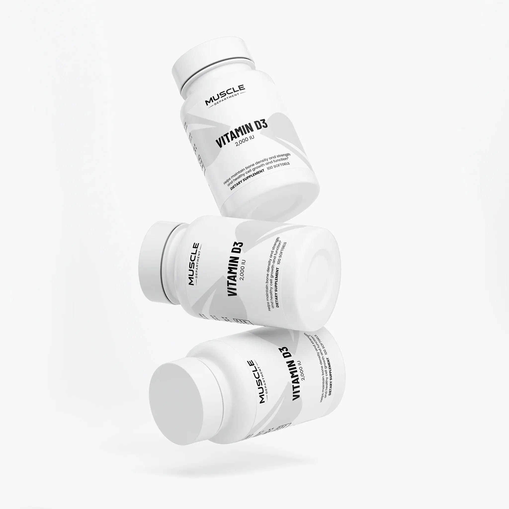 Vitamin D3 Softgels (2,000 IU)  Muscle Department