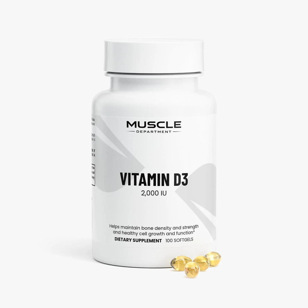 Vitamin D3 Softgels (2,000 IU)  Muscle Department