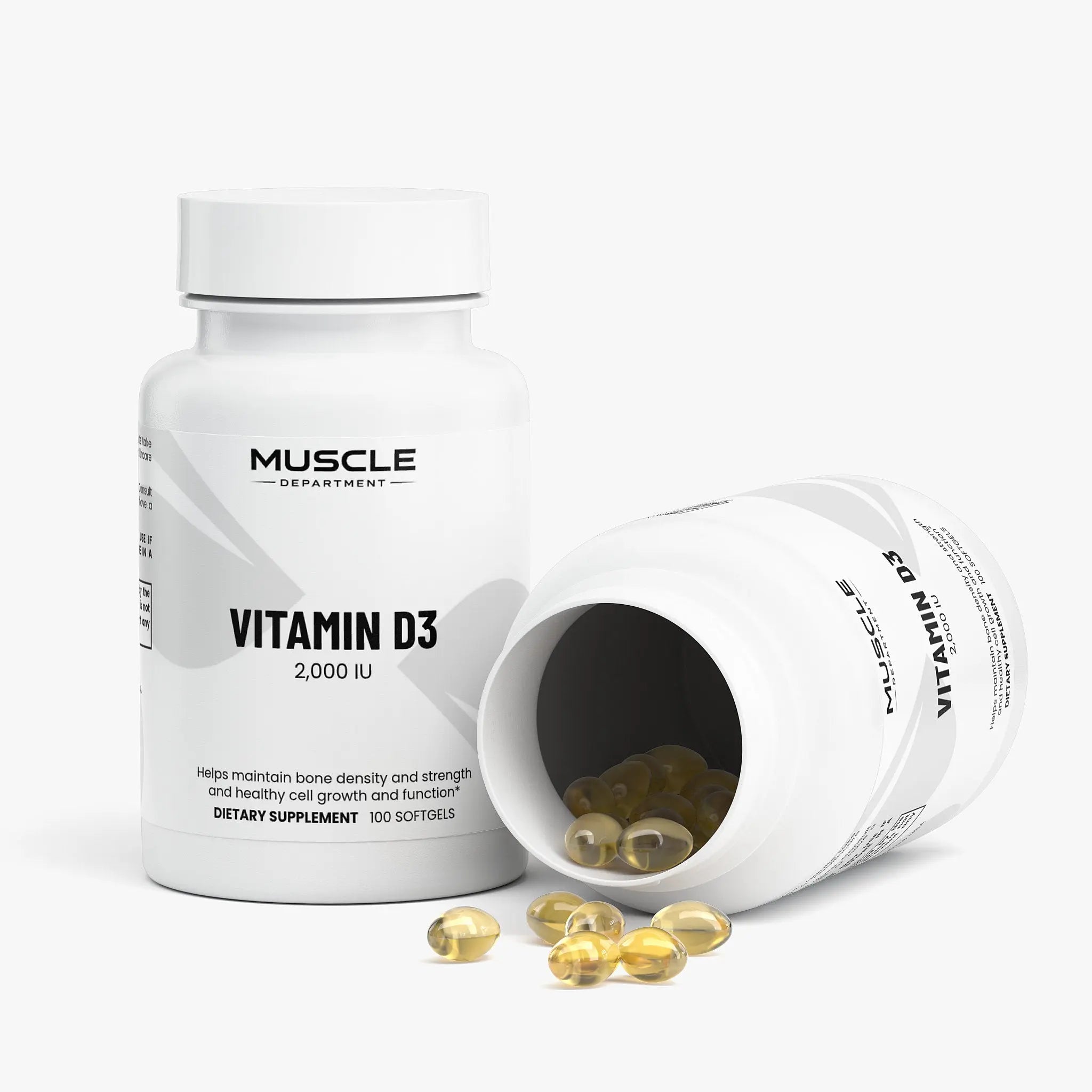Vitamin D3 Softgels (2,000 IU)  Muscle Department