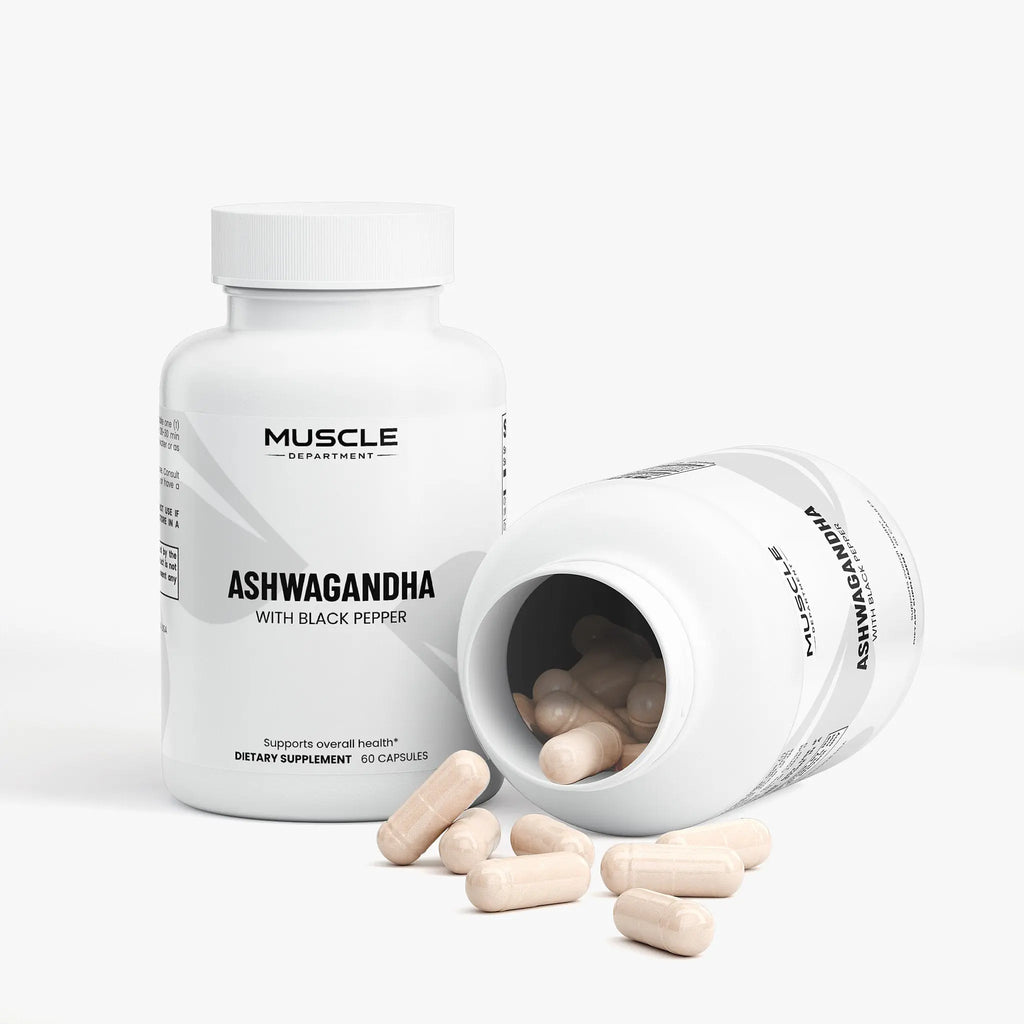Organic Ashwagandha with Black Pepper  Muscle Department