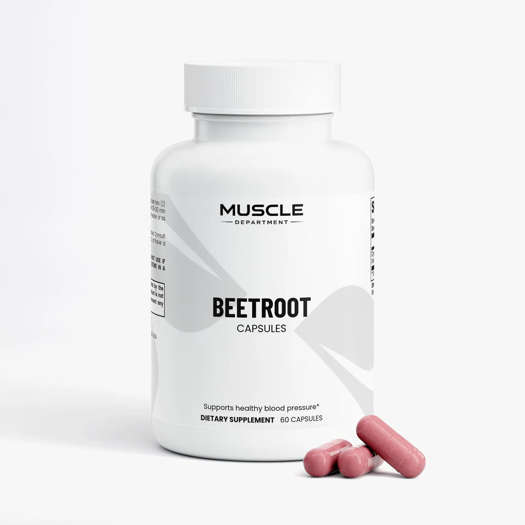 Organic Beetroot Capsules  Muscle Department