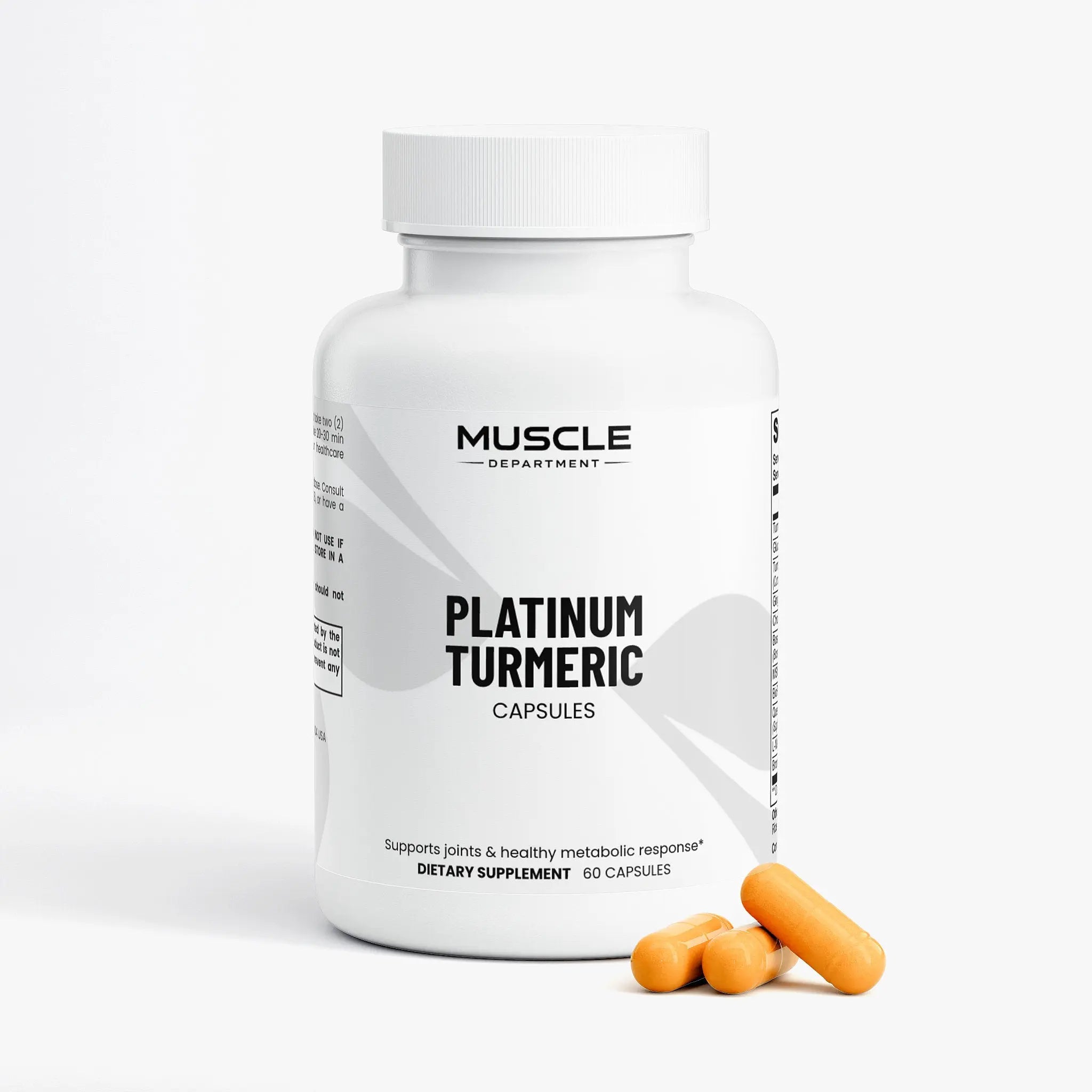 Turmeric Capsules  Muscle Department