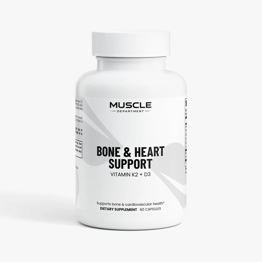 Vitamin D3 + K2 with Calcium & Bioperine  Muscle Department