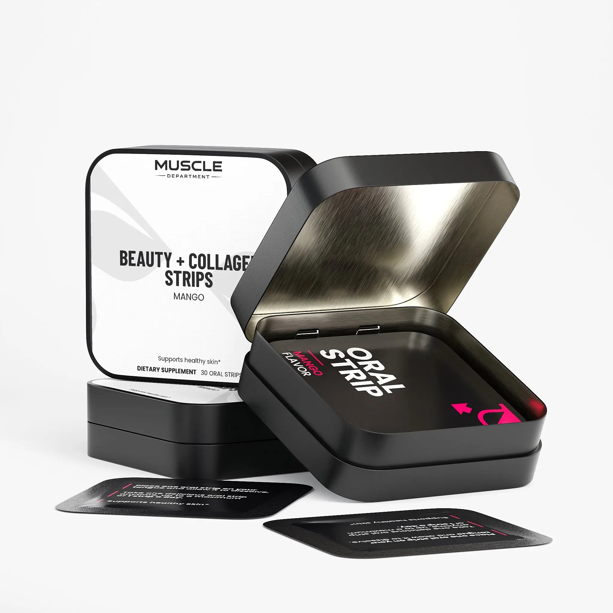 Collagen & Vitamin E Oral Strips  Muscle Department