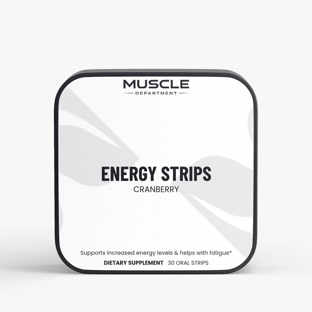 Caffeine L-Theanine & Vitamin B12 Oral Strips  Muscle Department