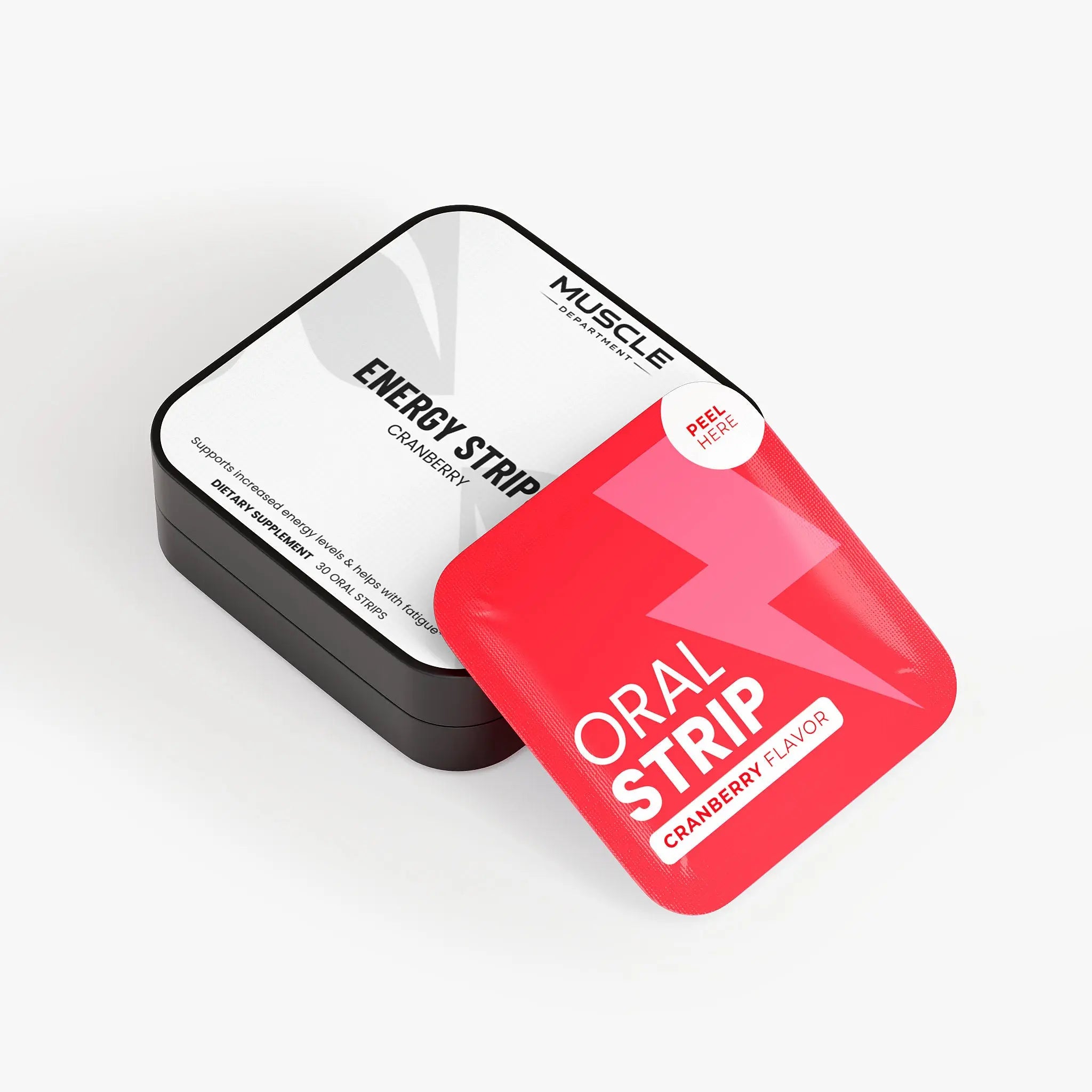 Caffeine L-Theanine & Vitamin B12 Oral Strips  Muscle Department