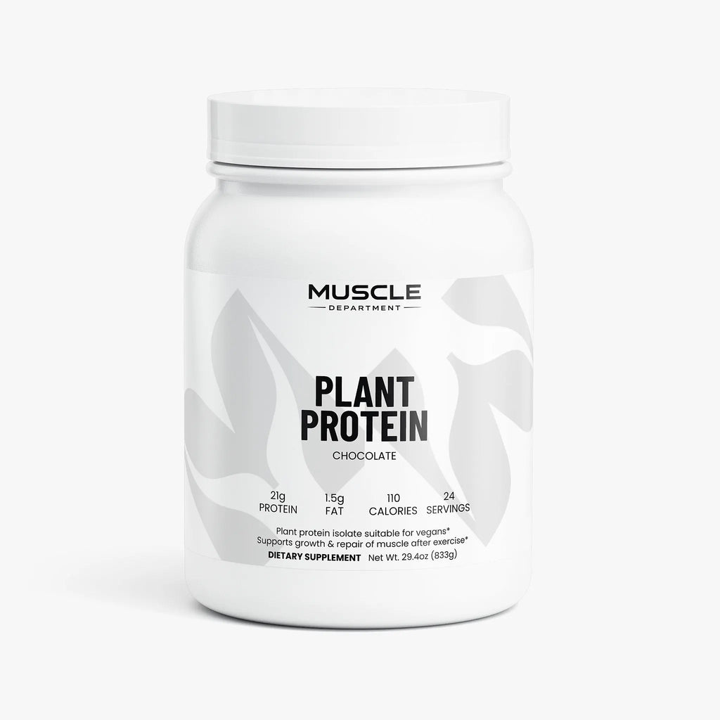 Plant-Based Protein Powder (Chocolate)  Muscle Department