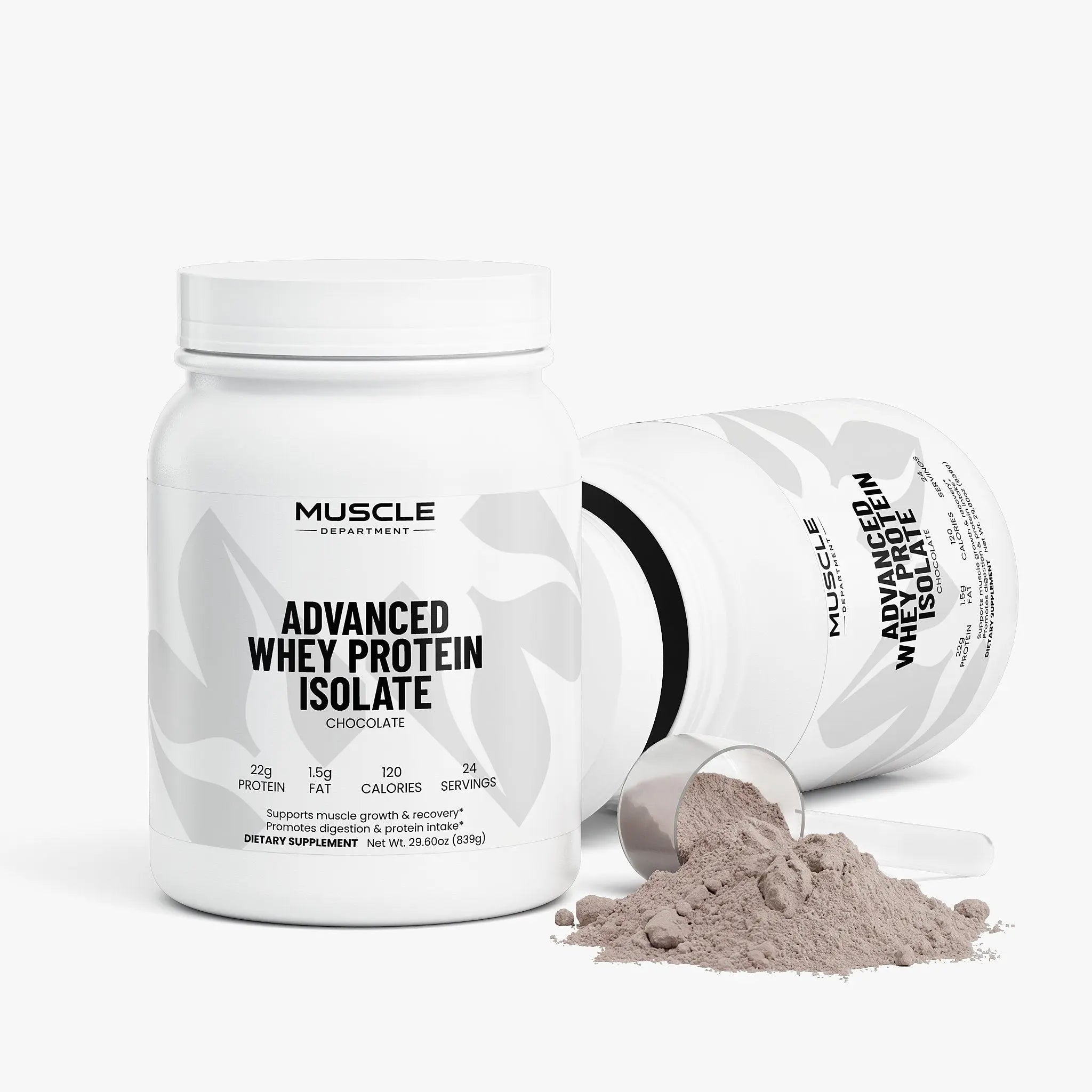 Advanced Whey Protein Isolate (Chocolate)  Muscle Department