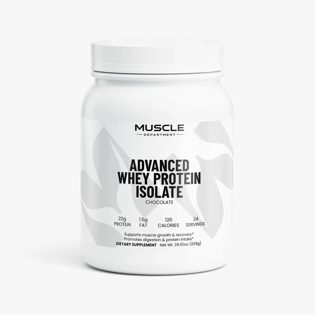 Advanced Whey Protein Isolate (Chocolate)  Muscle Department