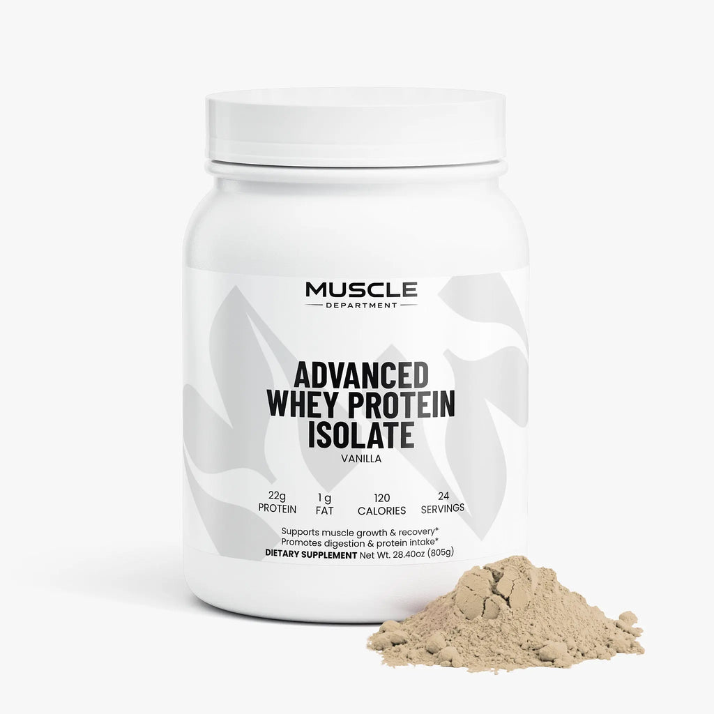 Advanced Whey Protein Isolate (Vanilla)  Muscle Department