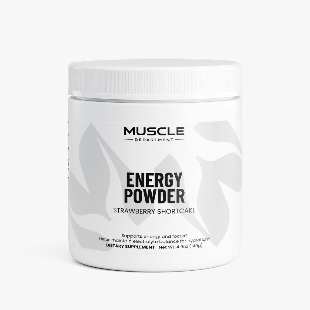 Caffeine & L-Theanine Blend (Strawberry Shortcake)  Muscle Department