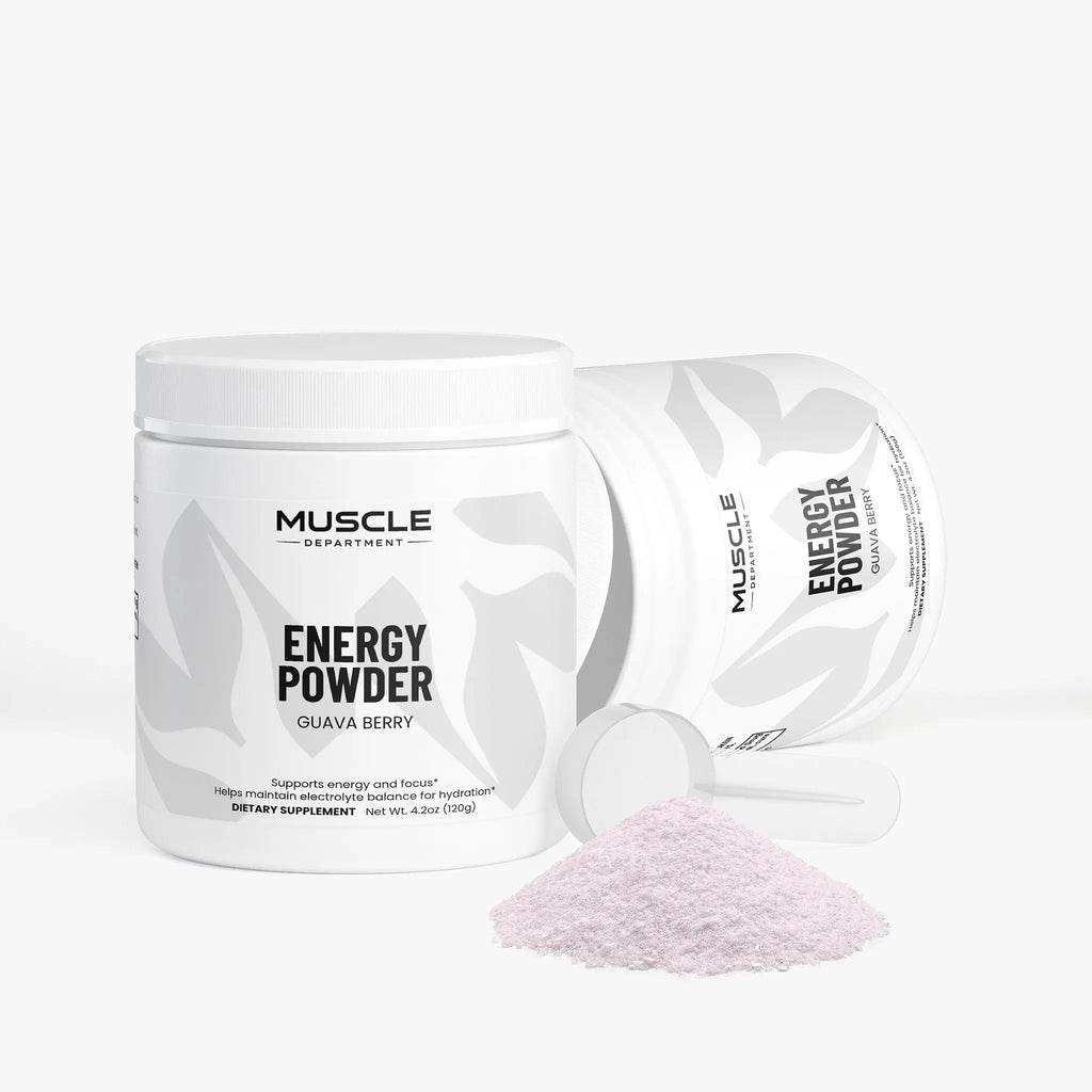 Caffeine & L-Theanine Blend (Guava Berry)  Muscle Department