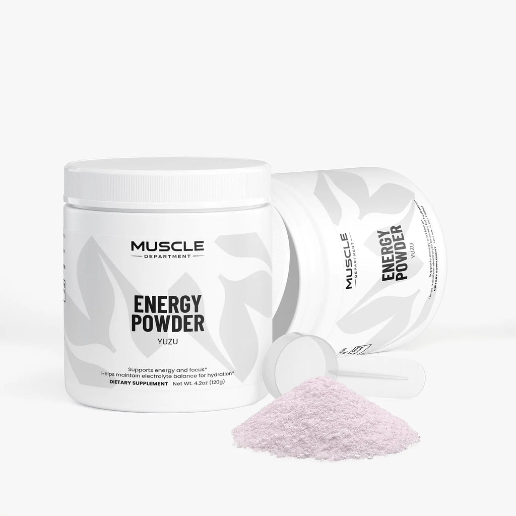 Caffeine & L-Theanine Blend (Yuzu Flavor)  Muscle Department