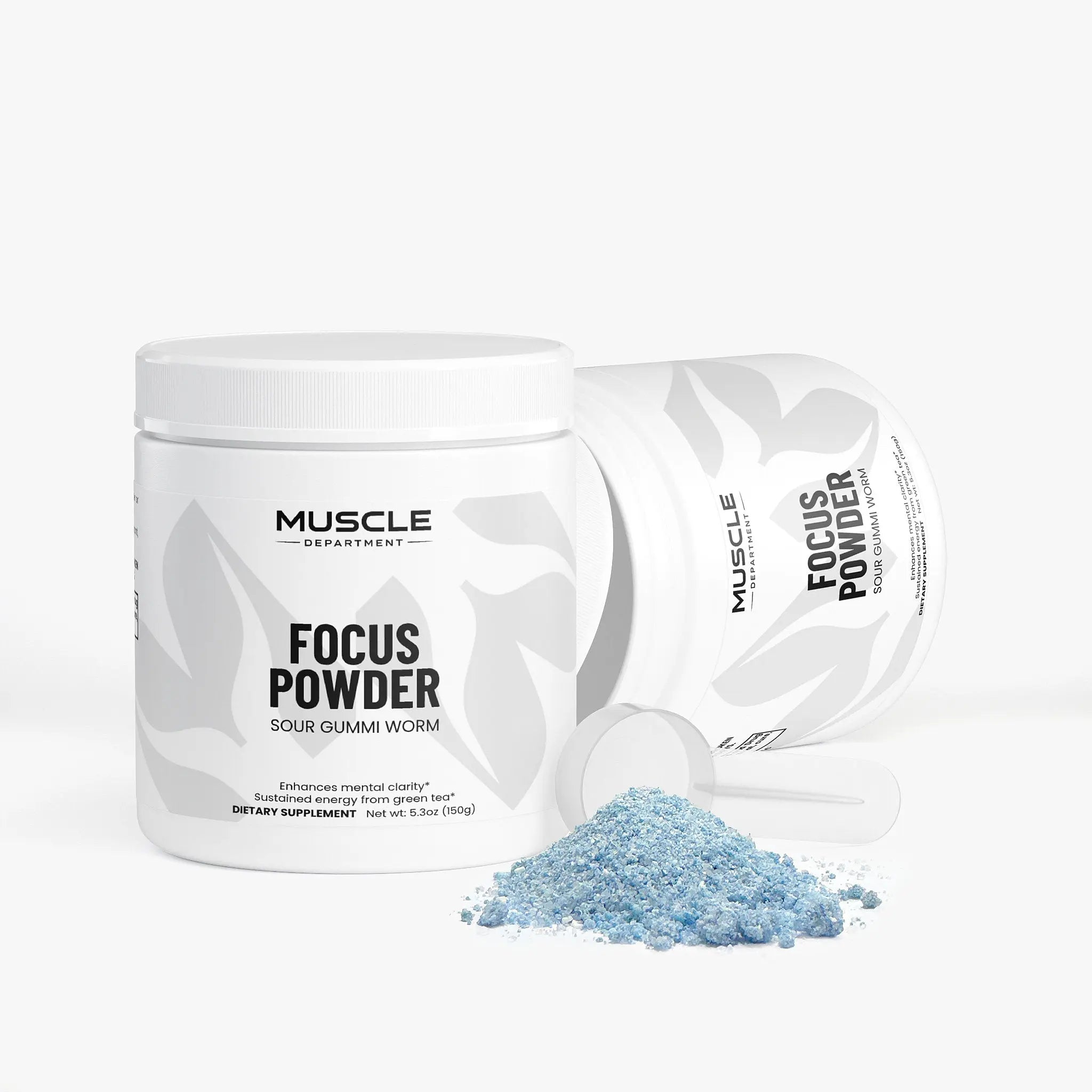 L-Theanine & B-Vitamin Powder (Sour Gummi Worm)  Muscle Department