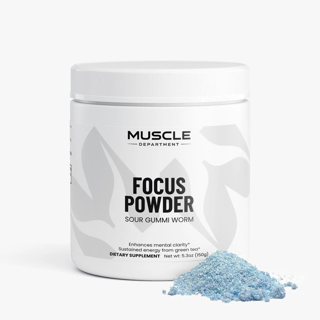 L-Theanine & B-Vitamin Powder (Sour Gummi Worm)  Muscle Department