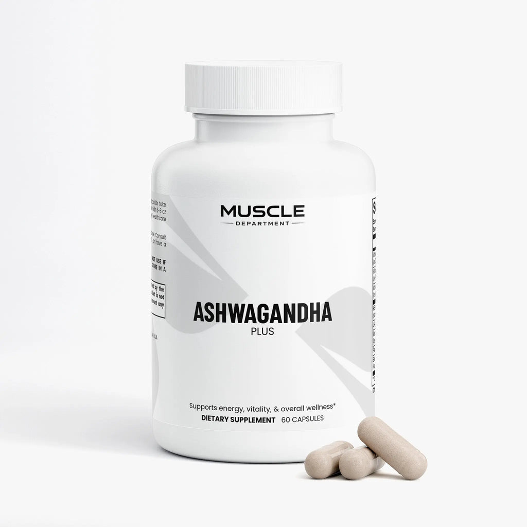 KSM-66® Ashwagandha & Vitamin B Complex  Muscle Department
