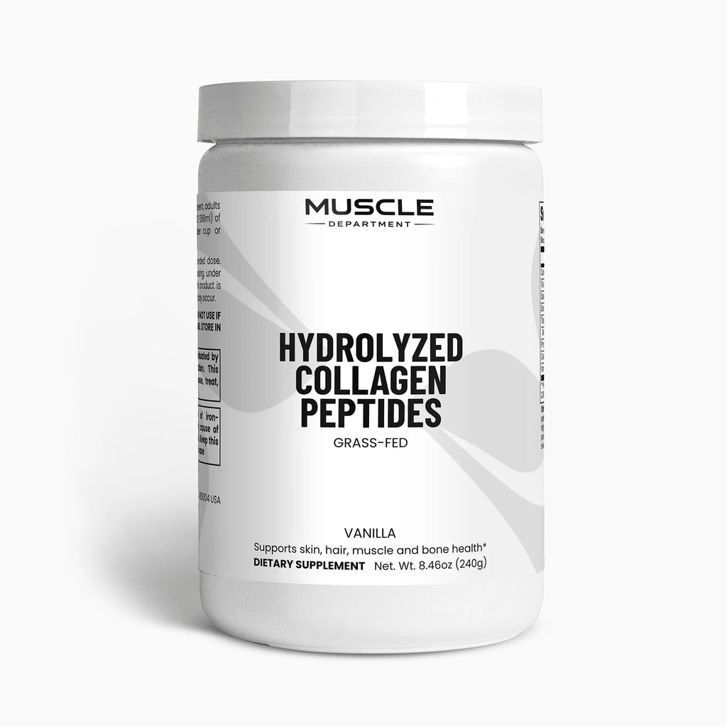 Hydrolyzed Collagen Creamer (Vanilla)  Muscle Department