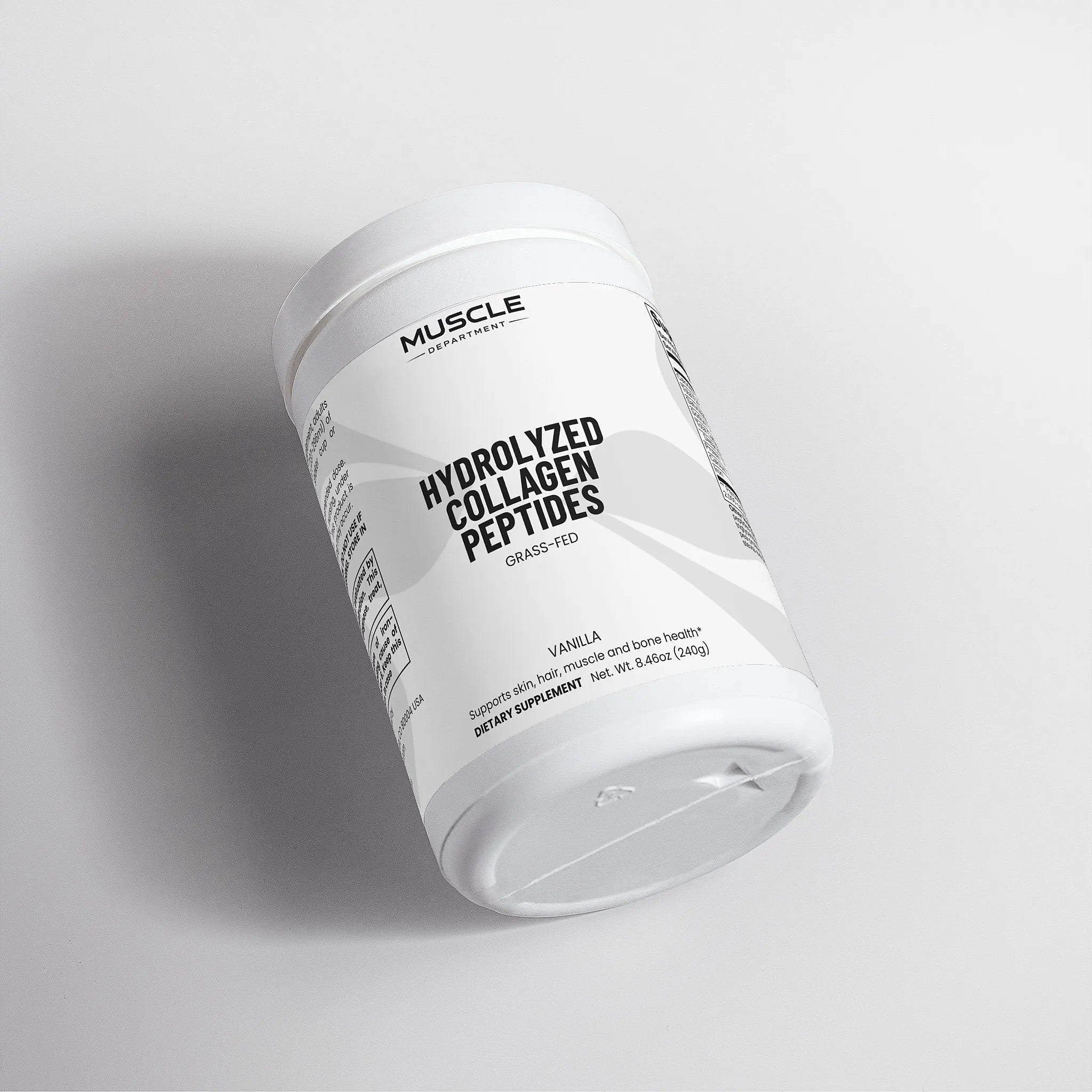 Hydrolyzed Collagen Creamer (Vanilla)  Muscle Department