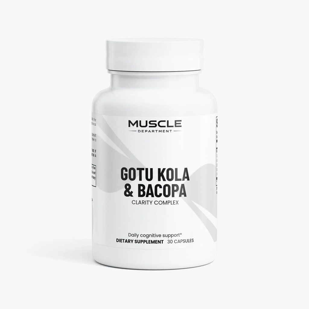 Gotu Kola & Bacopa Clarity Complex  Muscle Department