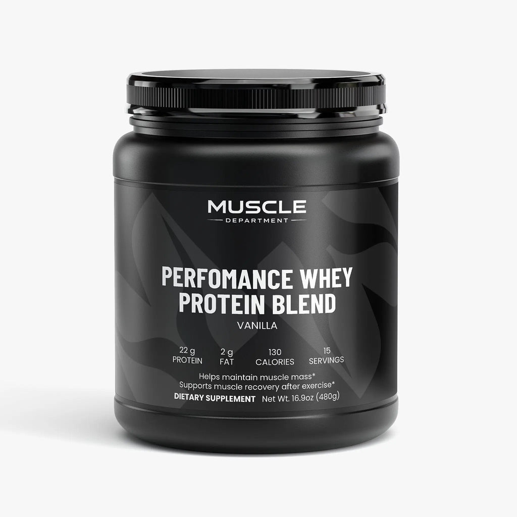 Performance Whey Protein Blend (Vanilla)  Muscle Department