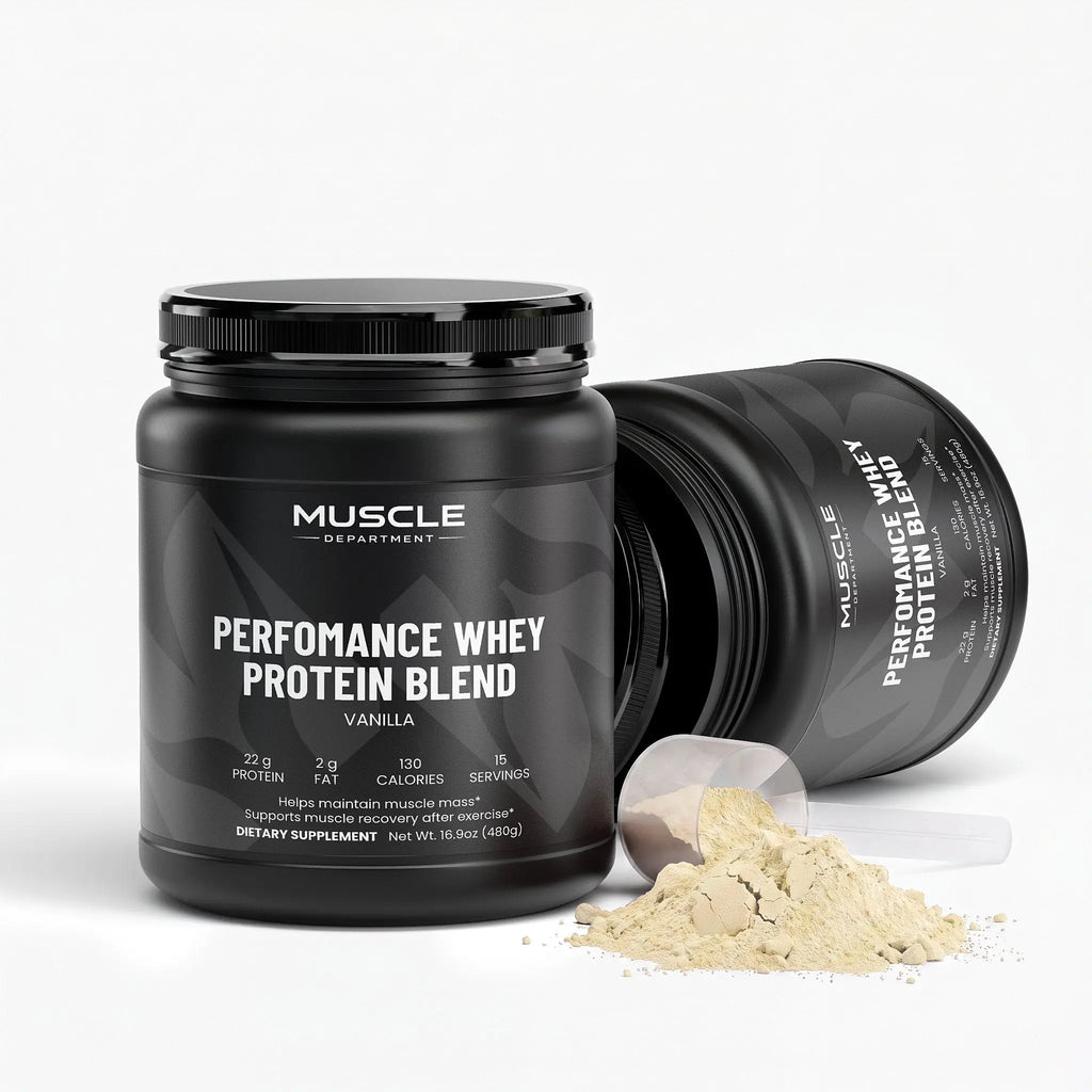 Performance Whey Protein Blend (Vanilla)  Muscle Department