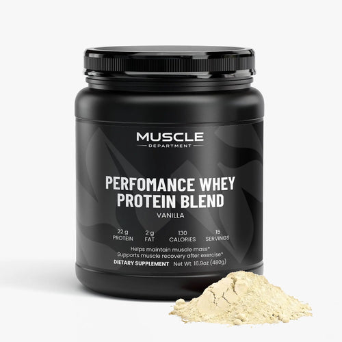 Performance Whey Protein Blend (Vanilla)  Muscle Department