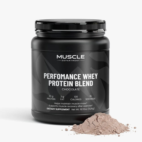 Performance Whey Protein Blend (Chocolate)  Muscle Department