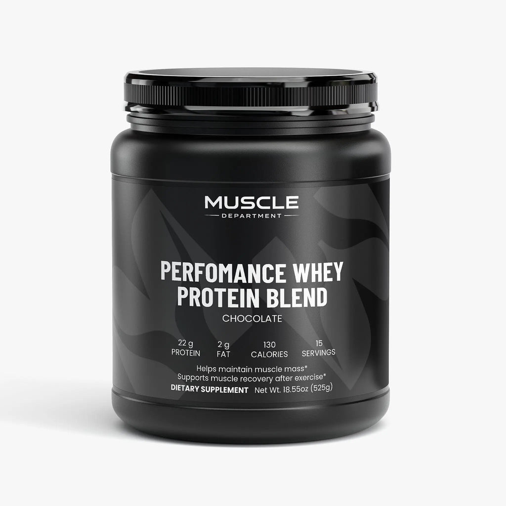 Performance Whey Protein Blend (Chocolate)  Muscle Department