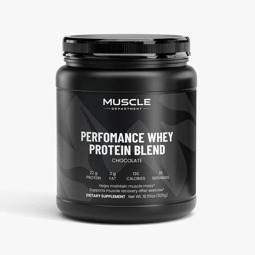 Performance Whey Protein Blend (Chocolate)  Muscle Department