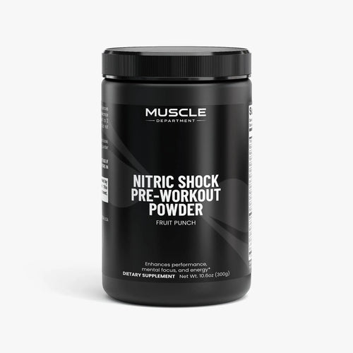 Pre-Workout Performance Powder (Fruit Punch)  Muscle Department