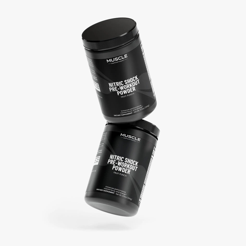 Pre-Workout Performance Powder (Fruit Punch)  Muscle Department