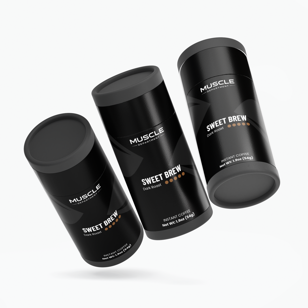 Sweet Brew Instant Dark Roast Coffee  Muscle Department