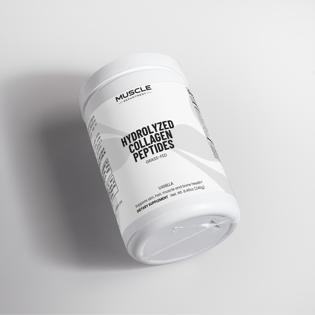 Hydrolyzed Collagen Creamer (Vanilla)  Muscle Department
