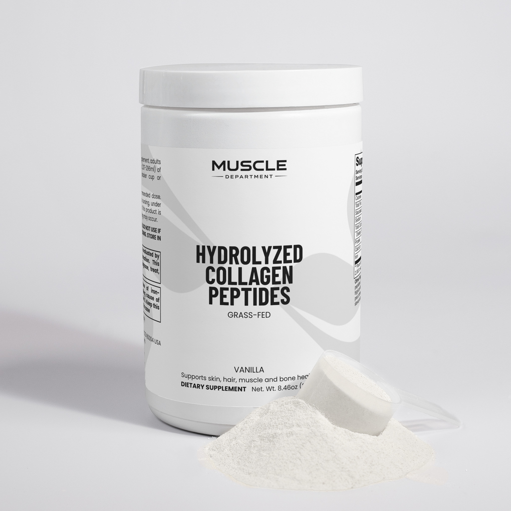 Hydrolyzed Collagen Creamer (Vanilla)  Muscle Department