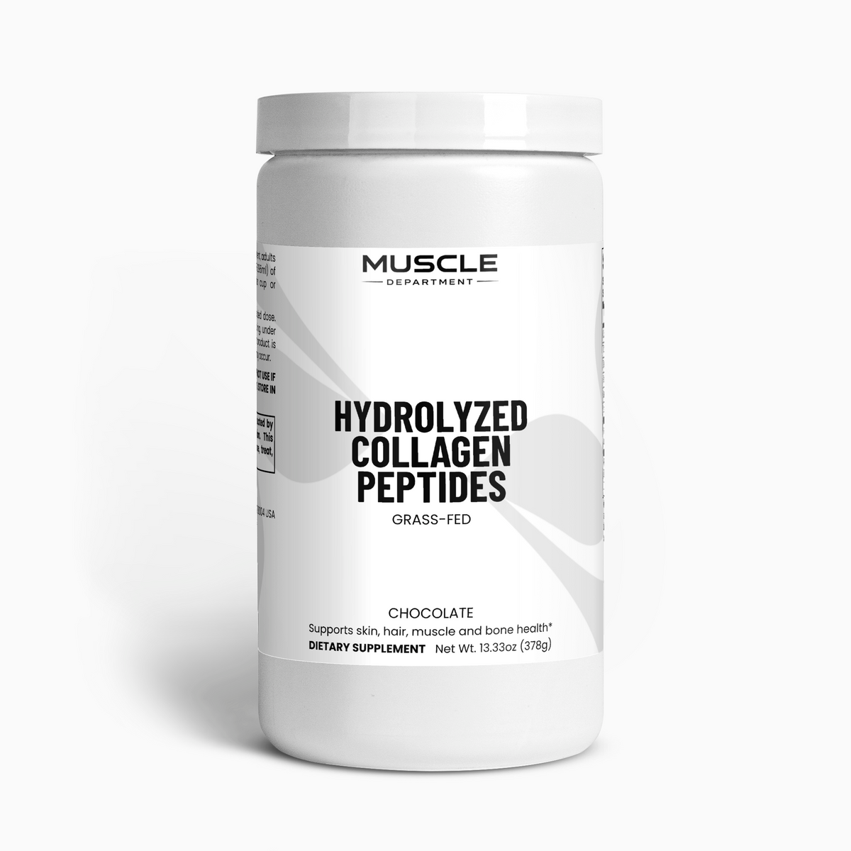 Hydrolyzed Collagen Peptides Powder (Chocolate)  Muscle Department