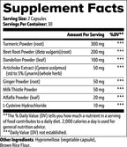 Turmeric & Beetroot Blend with Milk Thistle  Muscle Department