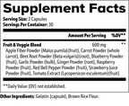 Whole-Food Fruit & Vegetable Capsules  Muscle Department