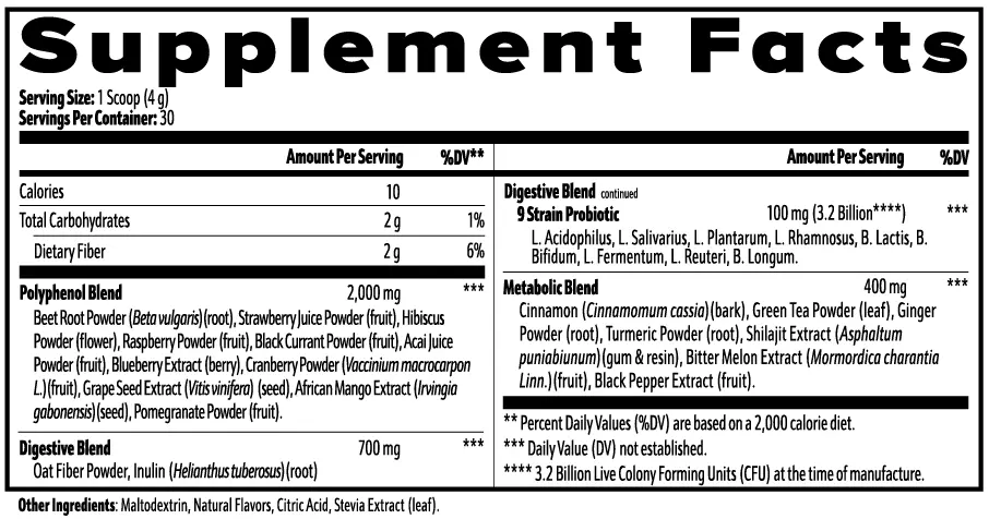 Reds Superfood Powder Muscle Department