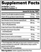 Saw Palmetto & Pumpkin Seed Herbal Blend  Muscle Department
