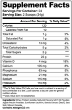 Advanced Whey Protein Isolate (Vanilla)  Muscle Department