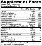 L-Theanine & B-Vitamin Powder (Sour Candy)  Muscle Department